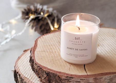 Bougie - Forêt de sapins
