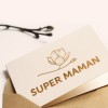 Mini-carte Super maman - Magnolia