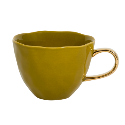 Tasse en porcelaine - Ambre vert