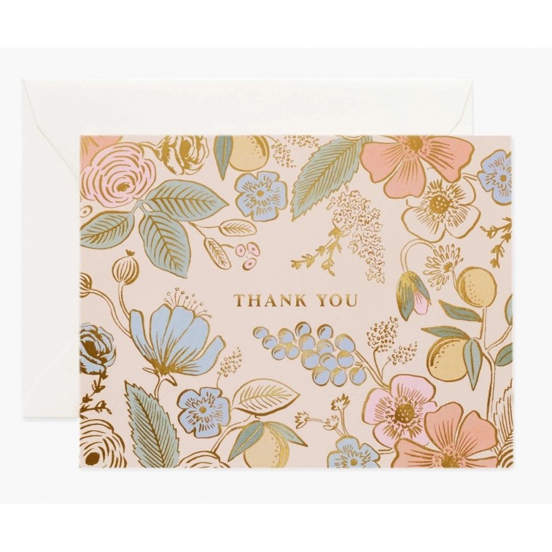 Carte Thank you - Colette