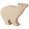 Figurine en bois - Ours polaire